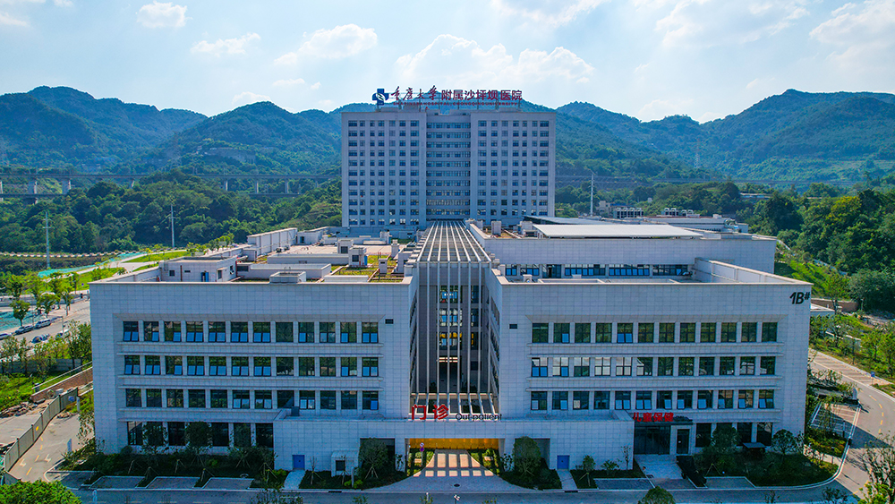 重庆大学附属沙坪坝医院新院区。医院供图