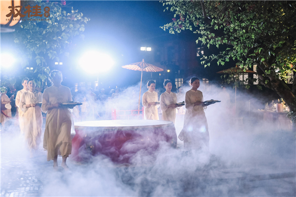 出菜满满的仪式感。活动主办方供图 华龙网发