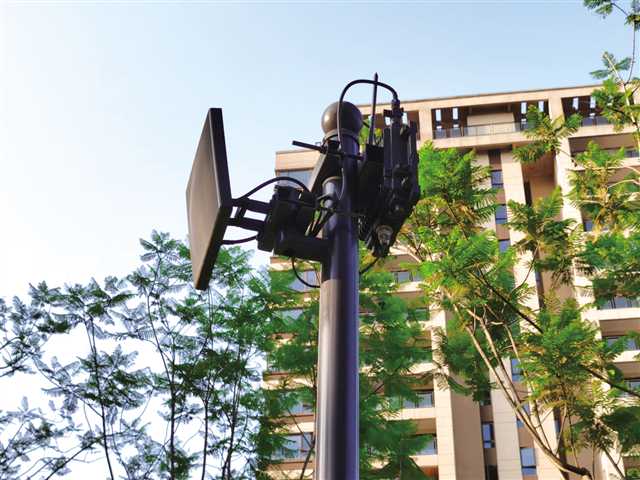 无线WIFI网络覆盖小区主要公共活动区域。受访者供图