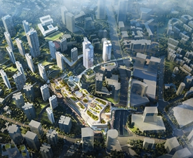 百亿级商业综合体助力国际消费中心城市首选区建设