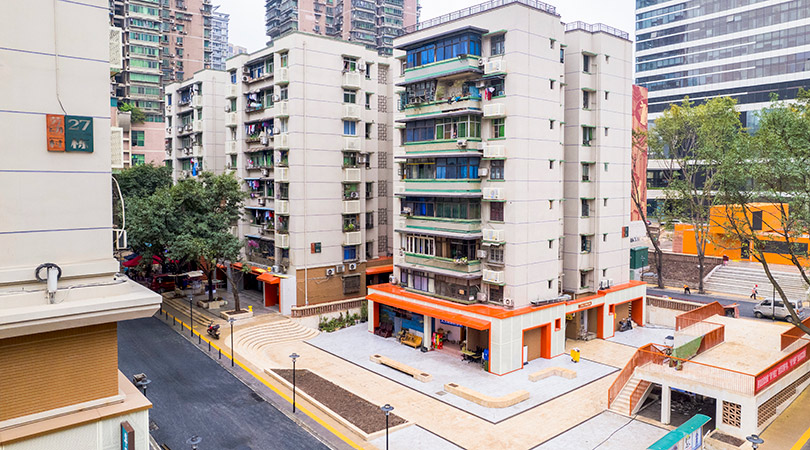 街心花园焕新归来