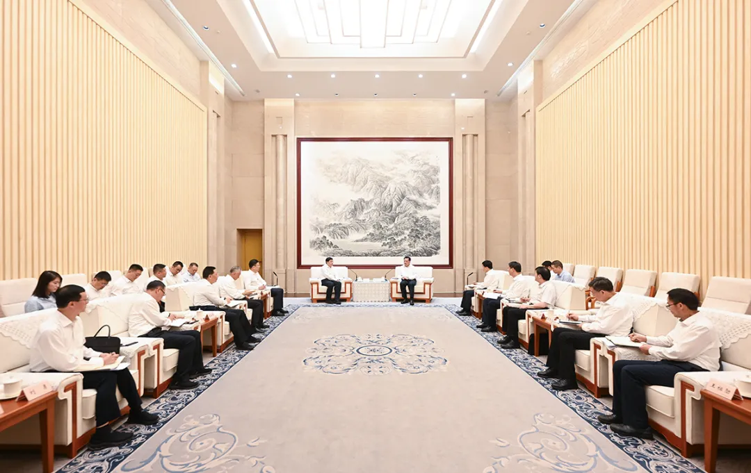 袁家军会见国家电网有限公司董事长张智刚一行-新华网
